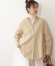 N.（N. Natural Beauty Basic） | 【松井愛莉さん着用】◆ストライプシャツ(シャツ/ブラウス)