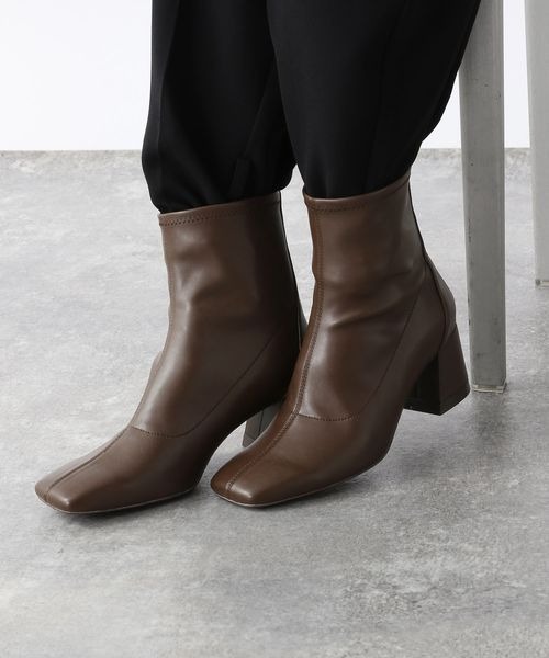 JEANASIS（ジーナシス）の「キリカエストレッチブーツ/157502（ブーツ・レディース・ブラック/ブラウン/オフホワイト・M/L）」の14枚目の写真