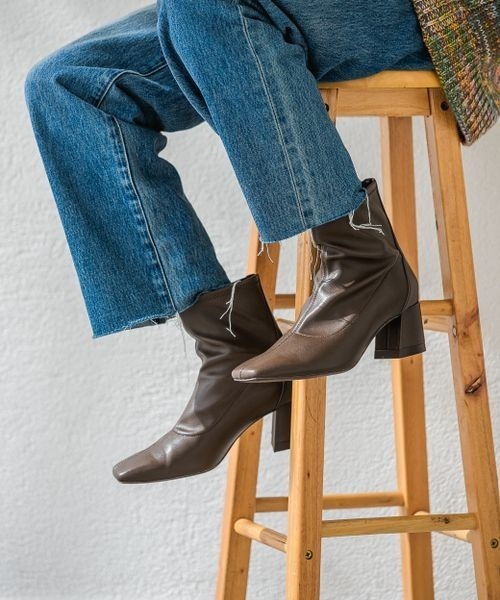 JEANASIS（ジーナシス）の「キリカエストレッチブーツ/157502（ブーツ・レディース・ブラック/ブラウン/オフホワイト・M/L）」の20枚目の写真