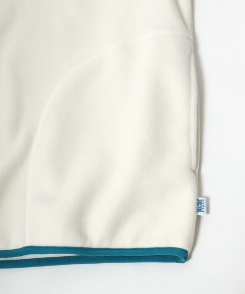 DISCUS（ディスカス）の「DISCUS/ディスカス オーバーサイズ ワンポイントロゴ刺繍 フリース スウェットトレーナー（スウェット・レディース・マスタード/オートミール/グリーン/オフホワイト/サックスブルー/ブラック・M/L/XL）」の16枚目の写真