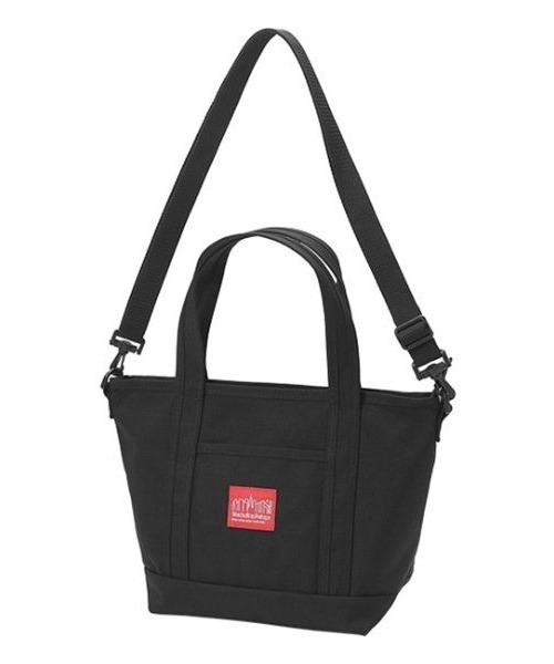 Manhattan Portage（マンハッタンポーテージ）の「Manhattan Portage/マンハッタンポーテージ トートバック Rego Tote Bag MP1305Z2（トートバッグ・メンズ・ブラック×レッド・FREE）」の9枚目の写真