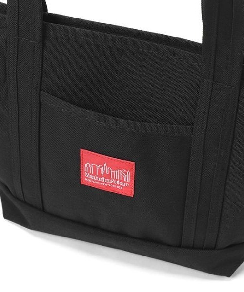 Manhattan Portage（マンハッタンポーテージ）の「Manhattan Portage/マンハッタンポーテージ トートバック Rego Tote Bag MP1305Z2（トートバッグ・メンズ・ブラック×レッド・FREE）」の10枚目の写真