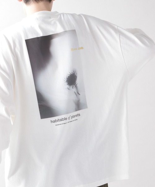 RAGEBLUE（レイジブルー）の「天竺/フォトプリントロンT（Tシャツ/カットソー・メンズ・ホワイト/ライトブルー/ブラック/イエロー・MEDIUM/LARGE）」の20枚目の写真