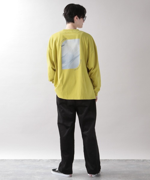 RAGEBLUE（レイジブルー）の「天竺/フォトプリントロンT（Tシャツ/カットソー・メンズ・ホワイト/ライトブルー/ブラック/イエロー・MEDIUM/LARGE）」の21枚目の写真