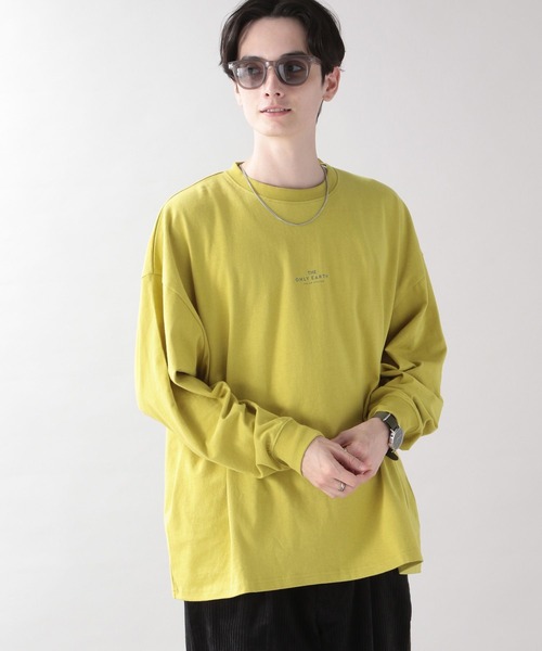 RAGEBLUE（レイジブルー）の「天竺/フォトプリントロンT（Tシャツ/カットソー・メンズ・ホワイト/ライトブルー/ブラック/イエロー・MEDIUM/LARGE）」の6枚目の写真