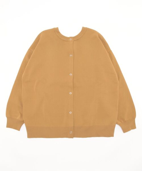 Lugnoncure（ルノンキュール）の「リングドット釦ニットカーディガン（カーディガン/ボレロ・レディース・マスタード/ブラック/ベージュ系その他/オフホワイト・ﾌﾘ-）」の19枚目の写真