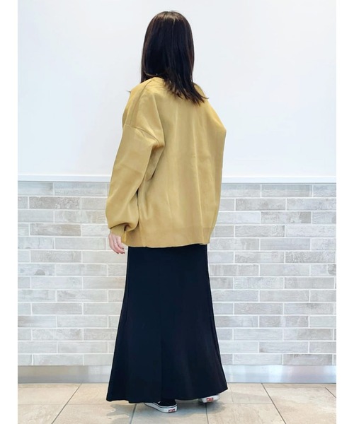 Lugnoncure（ルノンキュール）の「リングドット釦ニットカーディガン（カーディガン/ボレロ・レディース・マスタード/ブラック/ベージュ系その他/オフホワイト・ﾌﾘ-）」の18枚目の写真