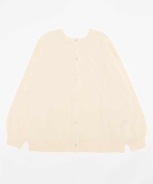 Lugnoncure（ルノンキュール）の「リングドット釦ニットカーディガン（カーディガン/ボレロ・レディース・マスタード/ブラック/ベージュ系その他/オフホワイト・ﾌﾘ-）」の20枚目の写真