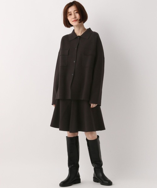 A part by(アパートバイ)の「【セットアップ対応】ニットミニスカート 123617(スカート・レディース・ブラック/ベージュ・FREE)」の9枚目の写真