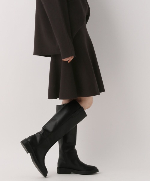 A part by(アパートバイ)の「【セットアップ対応】ニットミニスカート 123617(スカート・レディース・ブラック/ベージュ・FREE)」の7枚目の写真