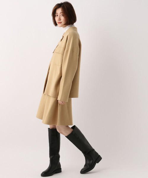 A part by(アパートバイ)の「【セットアップ対応】ニットミニスカート 123617(スカート・レディース・ブラック/ベージュ・FREE)」の13枚目の写真