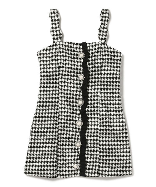 Ray BEAMS（レイビームス）の「sister jane / Cher Tweed Mini Dress（ワンピース・レディース・その他・SMALL）」の2枚目の写真