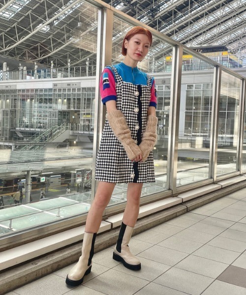 Ray BEAMS（レイビームス）の「sister jane / Cher Tweed Mini Dress（ワンピース・レディース・その他・SMALL）」の9枚目の写真