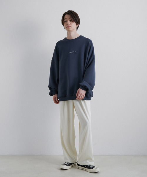 JUNRED（ジュンレッド）の「トリコットコールワイドタックパンツ（その他パンツ・メンズ・ホワイト/ベージュ/グリーン・S/M/L）」の14枚目の写真
