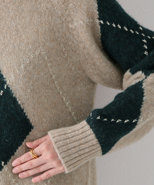 VERMEIL par iena（ヴェルメイユパーイエナ）の「ベビーアルパカMIX