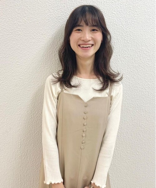 flower（フラワー）の「クラシックキャミワンピース（ワンピース・レディース・ブラック/ベージュ・FREE）」の4枚目の写真