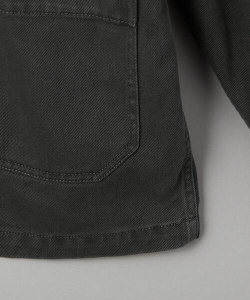 BEAUTY&YOUTH UNITED ARROWS（ビューティーアンドユースユナイテッドアローズ）の「【別注】 ＜Meme＞ OV COVERALL JACKET /ジャケット（カバーオール・メンズ・ダークグレー/モカ/オフホワイト・M/L/S）」の8枚目の写真
