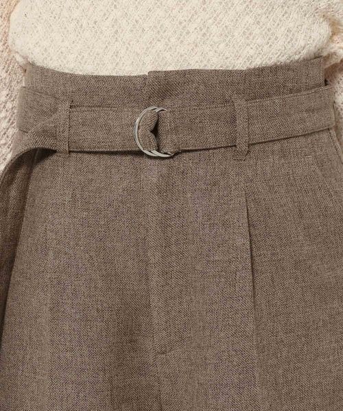 mysty woman（ミスティウーマン）の「無地チェックショートパンツ 126459（その他パンツ・レディース・ブラウン系その他/モカ/ベージュ系その他・FREE）」の21枚目の写真