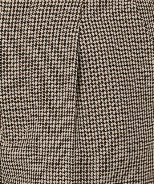 mysty woman（ミスティウーマン）の「無地チェックショートパンツ 126459（その他パンツ・レディース・ブラウン系その他/モカ/ベージュ系その他・FREE）」の6枚目の写真