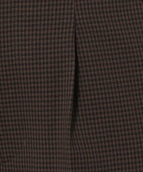 mysty woman（ミスティウーマン）の「無地チェックショートパンツ 126459（その他パンツ・レディース・ブラウン系その他/モカ/ベージュ系その他・FREE）」の9枚目の写真