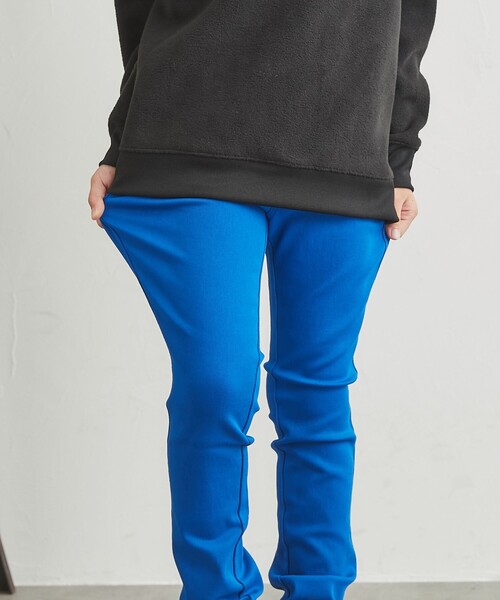 coen（コーエン）の「ストレッチ裏起毛スキニーパンツ（その他パンツ・キッズ・コバルトブルー/ライム/ブラック/オレンジ・130/110/120/100/140/150）」の7枚目の写真