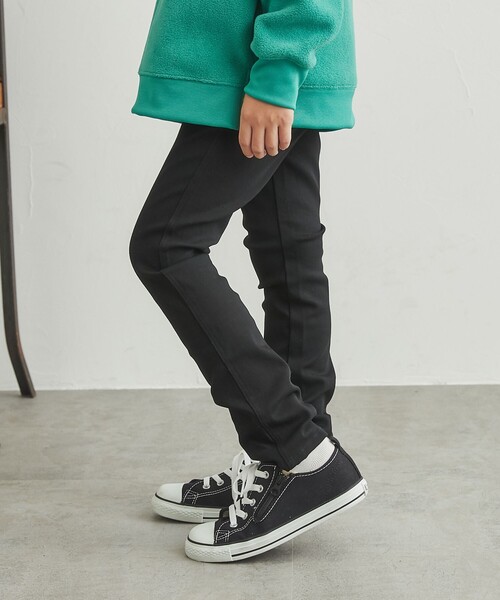 coen（コーエン）の「ストレッチ裏起毛スキニーパンツ（その他パンツ・キッズ・コバルトブルー/ライム/ブラック/オレンジ・130/110/120/100/140/150）」の12枚目の写真