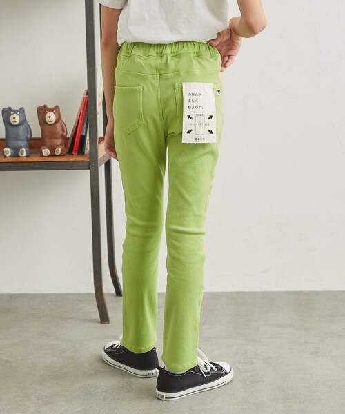 coen（コーエン）の「ストレッチ裏起毛スキニーパンツ（その他パンツ・キッズ・コバルトブルー/ライム/ブラック/オレンジ・130/110/120/100/140/150）」の14枚目の写真