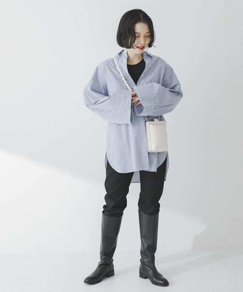 URBAN RESEARCH（アーバンリサーチ）の「ANABEL　LEATHER shoulder bag（ショルダーバッグ・レディース・ホワイト/グリーン/ブラック・-）」の6枚目の写真