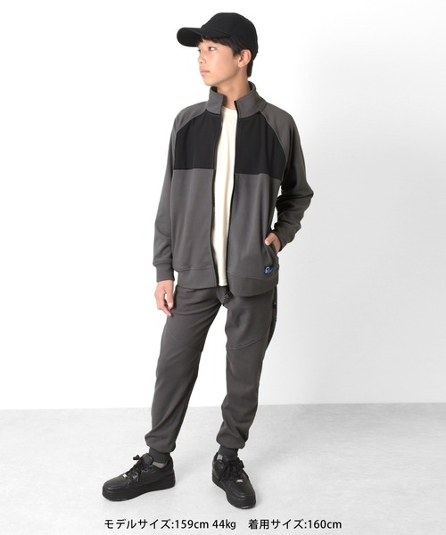 PEN FIELD（ペンフィールド）の「【Penfield】[スリムテーパード]マイクロフリース・トラックパンツ（その他パンツ・キッズ・チャコールグレー/カーキ/グレー・160cm/170cm/150cm/140cm）」の10枚目の写真