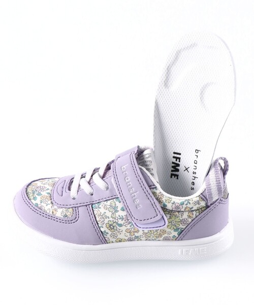 IFME（イフミー）の「IFME/イフミーコラボスニーカー（スニーカー・キッズ・ラベンダー/ネイビー/ライトグリーン/ピンク・18cm/21cm/20cm/16cm/15cm/14cm/19cm/17cm）」の15枚目の写真