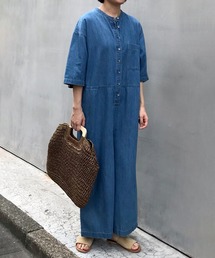 Munich | ウォッシュ6ozデニムコンビネゾン(つなぎ/オールインワン)