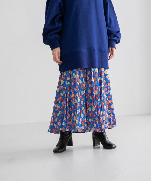 yuw(ユウ)の「ガラプリントプリーツスカート 184467(スカート・レディース・その他1/その他2/その他3/その他4・FREE)」の13枚目の写真