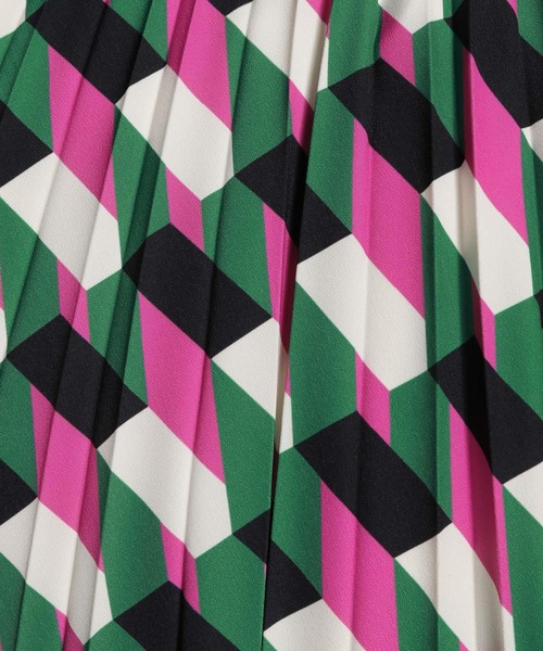 yuw(ユウ)の「ガラプリントプリーツスカート 184467(スカート・レディース・その他1/その他2/その他3/その他4・FREE)」の5枚目の写真