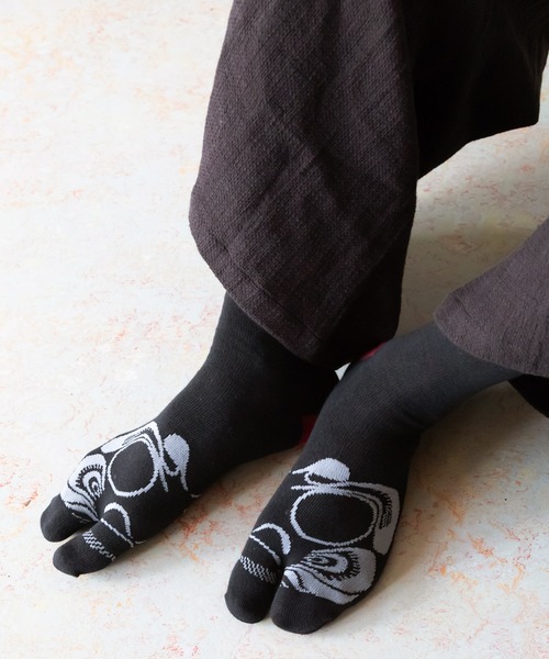 カヤ（カヤ）の「【カヤ】足袋型くつ下25～28cm 達磨顔（ソックス/靴下・メンズ・その他・FREE）」の5枚目の写真
