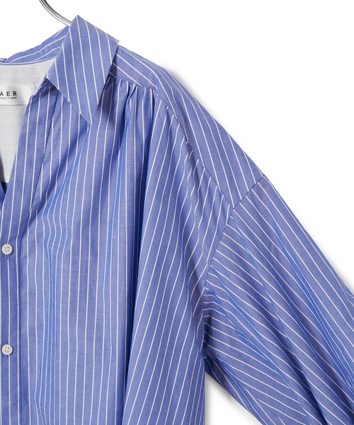 アダムエロペ　レザーシャツ アトフツカ】ADAM イーティー ロペ アダムエロペ レザーシャツ L