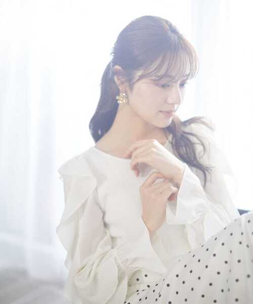 PROPORTION BODY DRESSING(プロポーションボディドレッシング)の「ラッフルスリーブニット / 1213170113(ニット/セーター・レディース・ブルー/ネイビー/ホワイト系その他・FREE)」の16枚目の写真