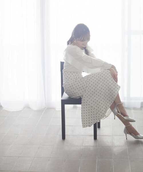 PROPORTION BODY DRESSING(プロポーションボディドレッシング)の「ラッフルスリーブニット / 1213170113(ニット/セーター・レディース・ブルー/ネイビー/ホワイト系その他・FREE)」の17枚目の写真