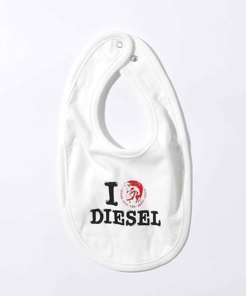 DIESEL ベビー服セット（ロンパース・帽子・スタイ）　ギフト DIESEL(ディーゼル)Baby ベビーギフトセット スタイ/ロンパース/帽子の