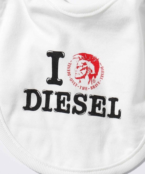 DIESEL(ディーゼル)Baby ベビーギフトセット スタイ/ロンパース/帽子の