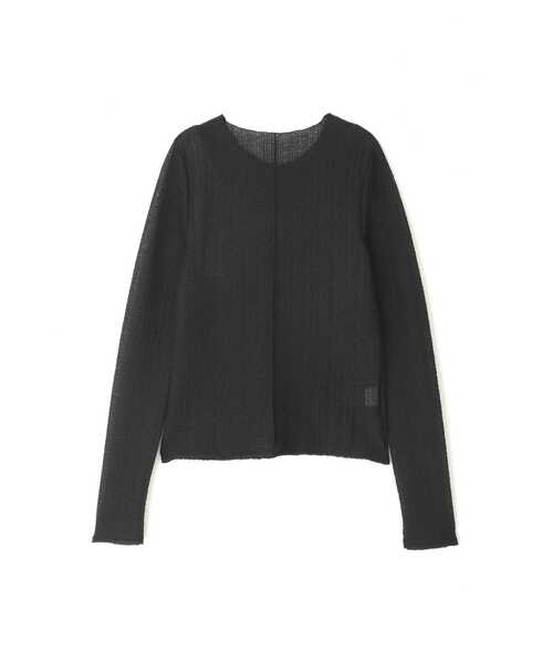 JILL STUART（ジルスチュアート）の「◆シュリンクシアートップス（Tシャツ/カットソー・レディース・ブラック/ホワイト・FREE）」の20枚目の写真