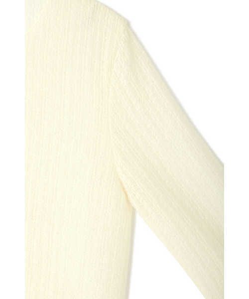 JILL STUART（ジルスチュアート）の「◆シュリンクシアートップス（Tシャツ/カットソー・レディース・ブラック/ホワイト・FREE）」の5枚目の写真