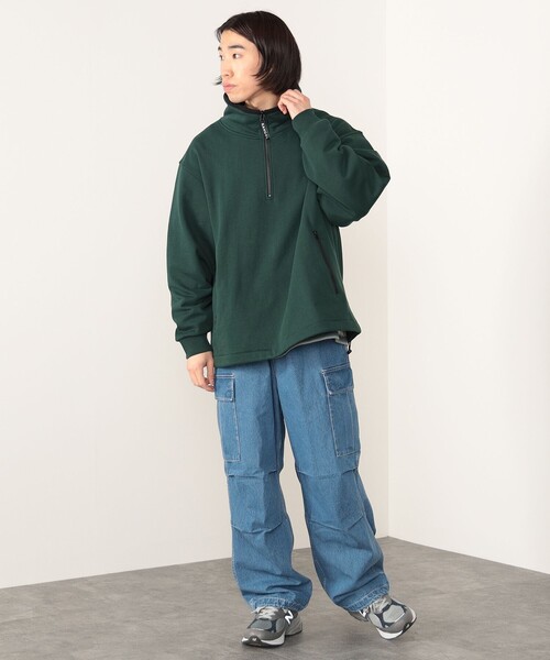 KANGOL（カンゴール）の「KANGOL × BEAMS HEART / 裏毛 ハーフジップ 