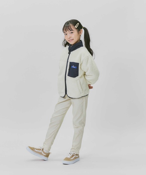 Right-on(ライトオン)の「【Penfield】ボアジャケット(その他アウター・キッズ・オフホワイト/グリーン・120/130/140/150/160)」の5枚目の写真