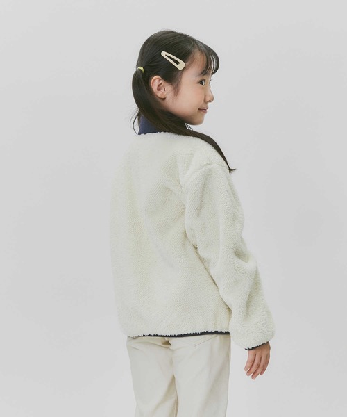 Right-on(ライトオン)の「【Penfield】ボアジャケット(その他アウター・キッズ・オフホワイト/グリーン・120/130/140/150/160)」の6枚目の写真