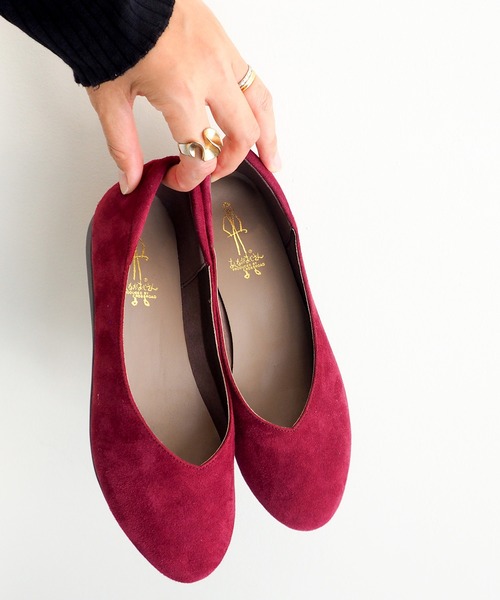 あしながおじさん（アシナガオジサン）の「ソフトフラットシューズ　2810527（パンプス・レディース・ライトグリーン/グレイッシュベージュ/ブラック/シルバー/ライトブルー/プラチナム/ワイン/ブラック系その他/グリーン・22.5cm/23.0cm/23.5cm/24.0cm/24.5cm）」の7枚目の写真