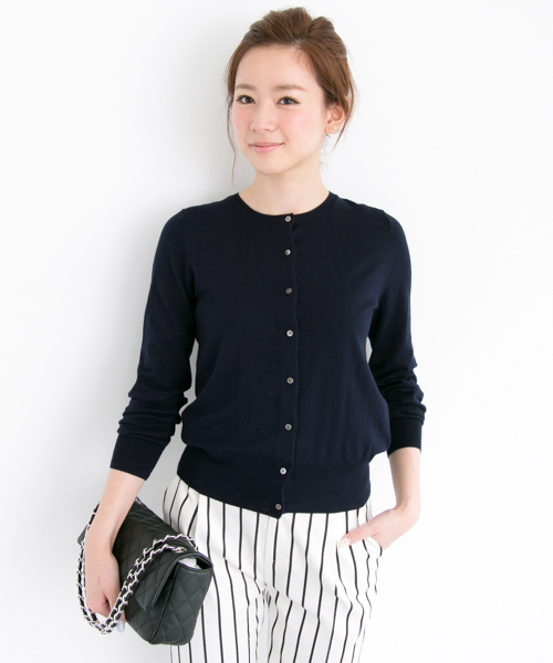 URBAN RESEARCH（アーバンリサーチ）の「UR HIGH GAUZE KNIT CARDIGAN（カーディガン/ボレロ）」 WEAR