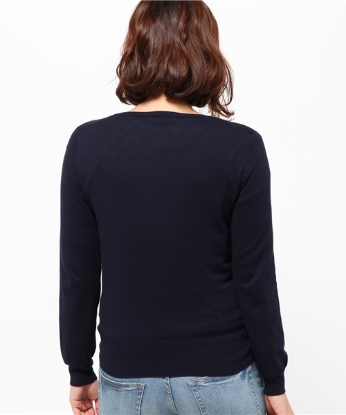 URBAN RESEARCH（アーバンリサーチ）の「UR HIGH GAUZE KNIT CARDIGAN（カーディガン/ボレロ・レディース・ホワイト/グリーン/ネイビー/レッド/ブルー/ブルー系その他・FREE）」の9枚目の写真