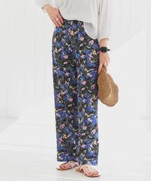 coen（コーエン）の「ボタニカルプリントストレートパンツ（WEB限定カラー）（その他パンツ）」