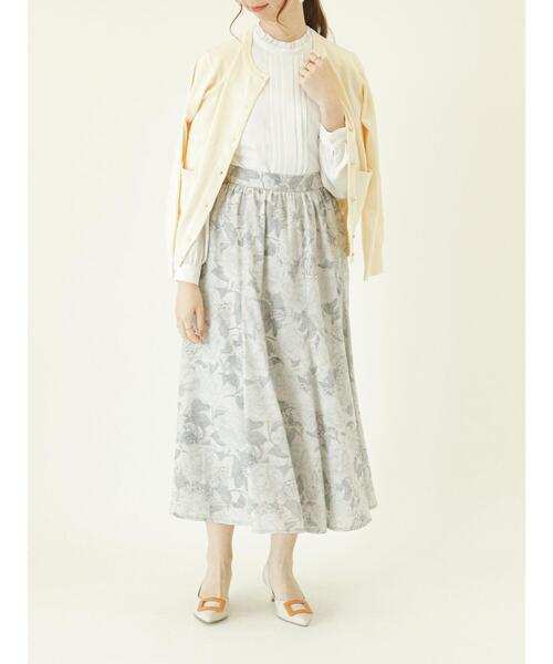 Te chichi（テチチ）の「ポケットクルーネックカーディガン（カーディガン/ボレロ・レディース・ブラック/クリーム/オフホワイト/グリーン・ﾌﾘ-）」の19枚目の写真