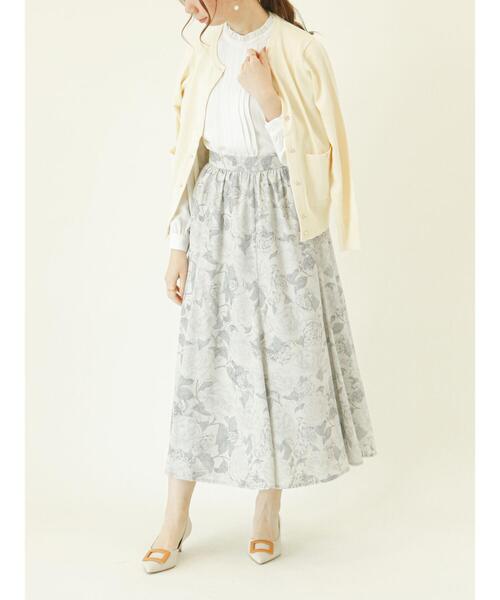 Te chichi（テチチ）の「ポケットクルーネックカーディガン（カーディガン/ボレロ・レディース・ブラック/クリーム/オフホワイト/グリーン・ﾌﾘ-）」の20枚目の写真